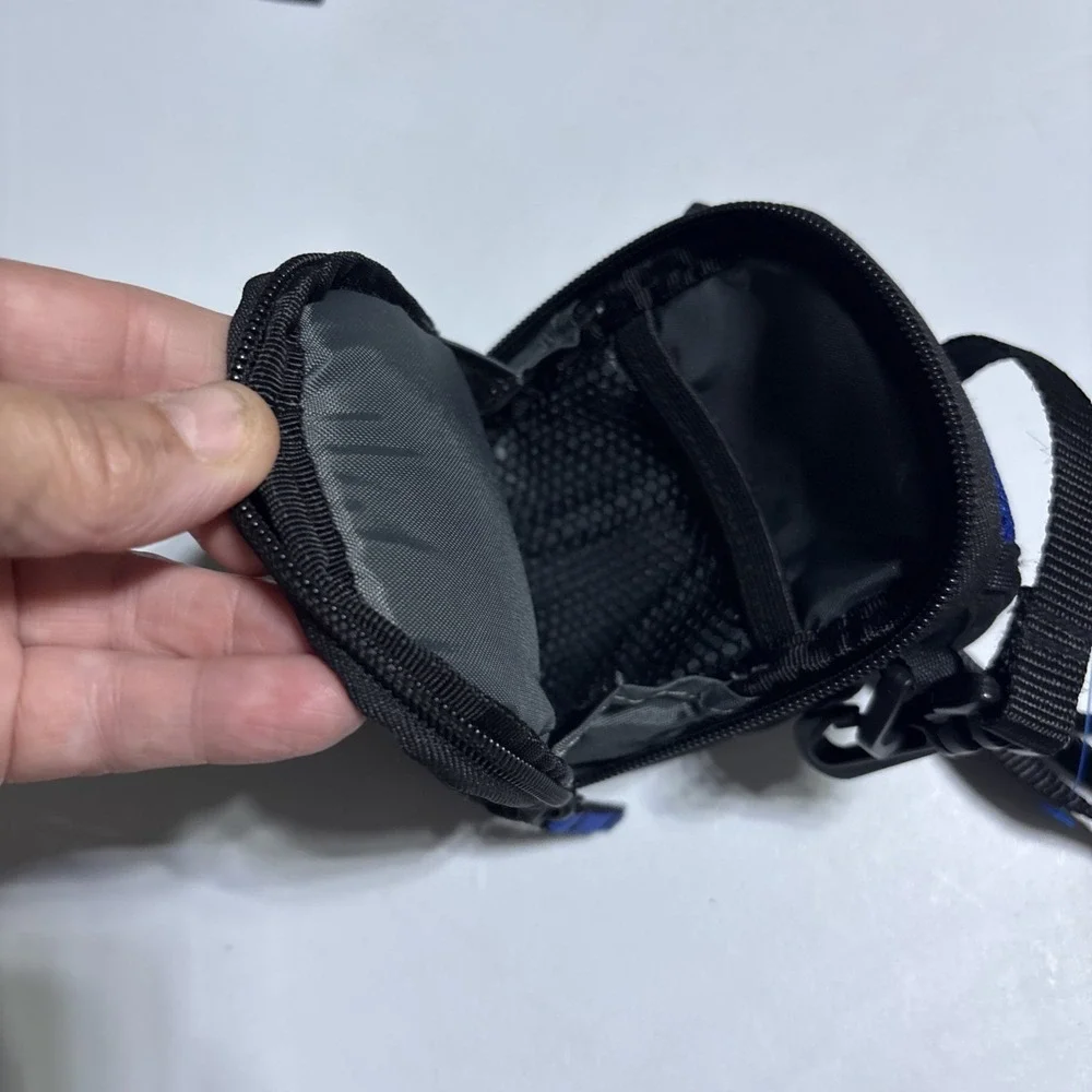 Sony Cybershot Digital Camera Padded Case Blue & Black Carry Strap & Belt Loop